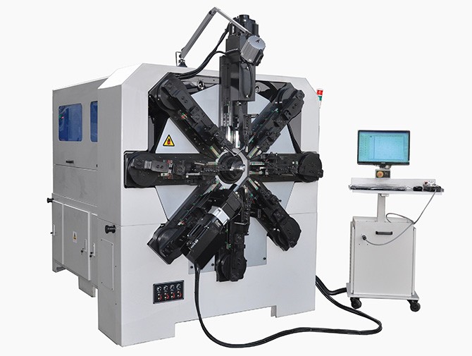 3d線材折彎機是通過怎樣（yàng）的工作原理去完成產品的加工成型？